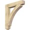 Ekena Millwork Thorton Craftsman Rough Sawn Bracket, Douglas Fir, 6"W x 38"D x 42"H BKT06X38X42THR04RDF - alternate 1